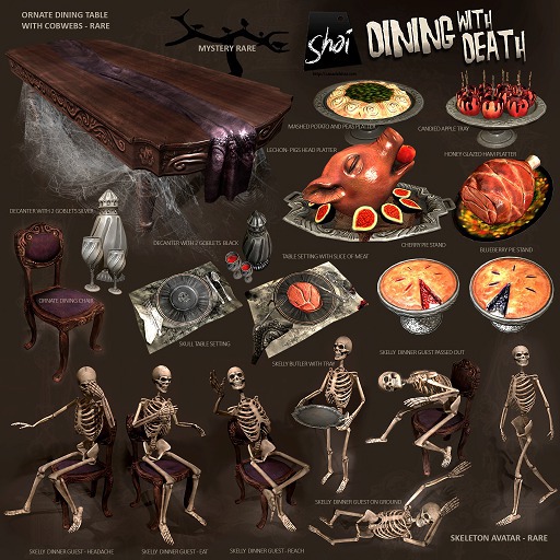 *Shai* Table Setting with Slice of Meat