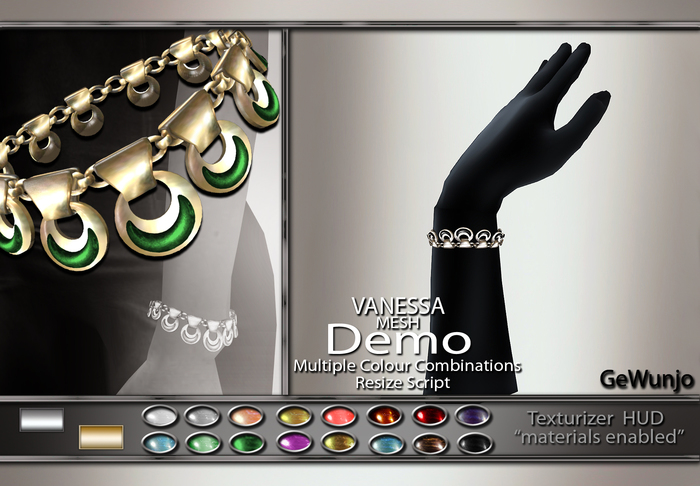 GeWunjo : VANESSA bracelets DEMO