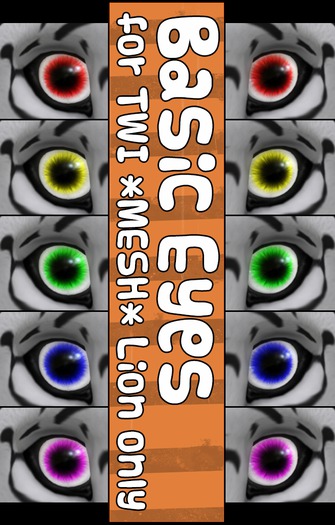 [.abracadabra.] TWI Lion Basic Eyes
