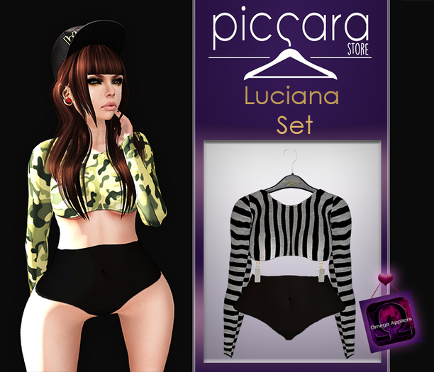 - piccara - :: Luciana Set :: Lined