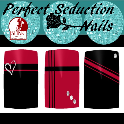 PS! Red Stripes Nail Box