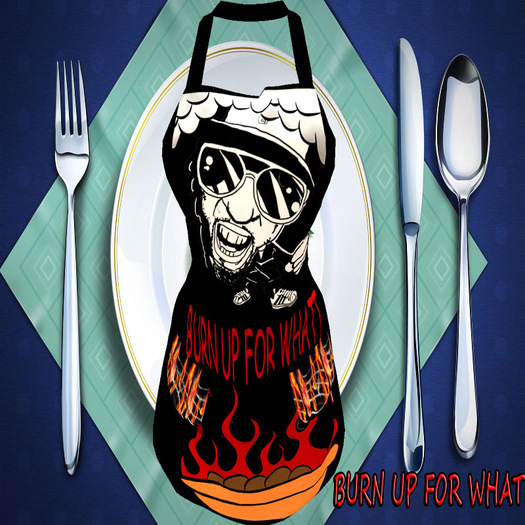 GG BURN UP APRON