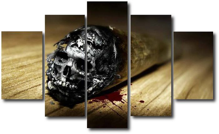 Gothic 2 - Skull - Panel Wall Art 
