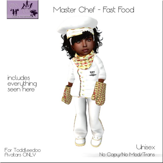 KJIm: Kids Master Chef - Fast Food