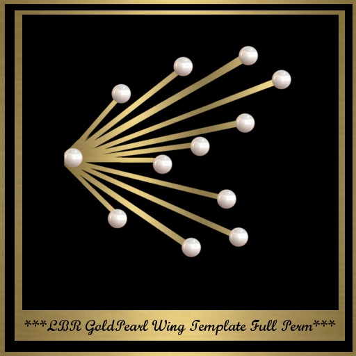 ***LBR GoldPearl Wing Template Full Perm***