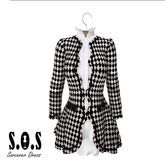[S.O.S] Sorcerer Dress - Checkerboard
