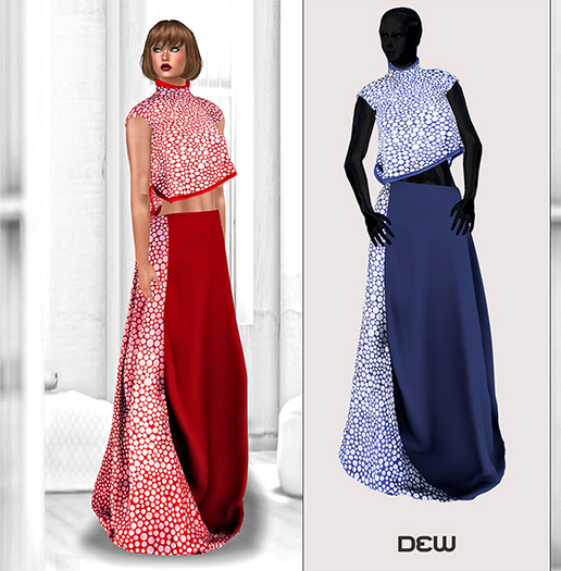 "DEW" OUTLET/ Felicity blue