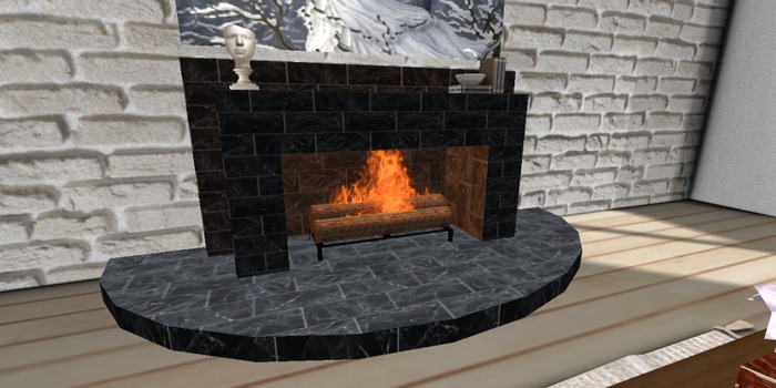 Basic Marble Fireplace