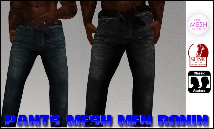 Pants Mesh Men Ronin Black / Navy - TMP / Slink / Classics Avs