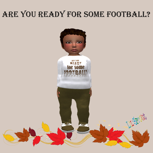 ARE YOU READY FOR SOME FOOTBALL? OUTFIT BOXED
