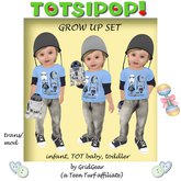 TOTSIPOP! Set Of Three Hearts Dress