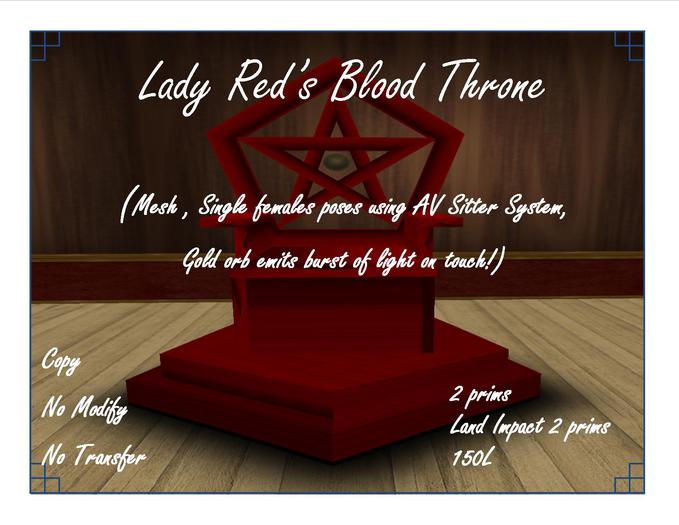 Lady Red's Blood Throne