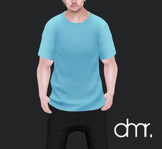 [DR]Light Blue Men shirt