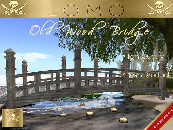 [ IBAN ] MESH Old Rustic Bridge // #4