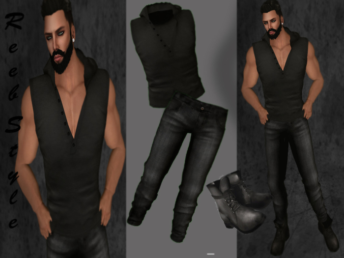 5-Reeb Style Black  Passionis Outfit