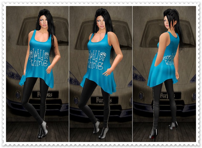 Wild Thing Lady Outfit Blue