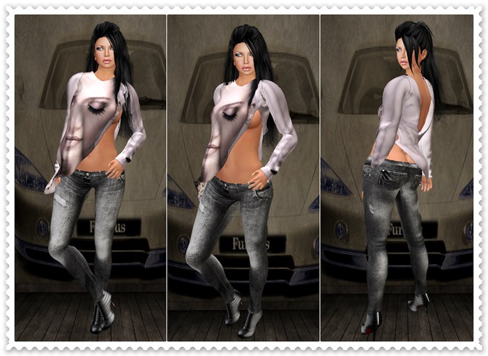 Mesh Outfit Christina Face
