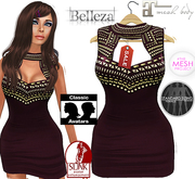.: COUTURE Embellished Dress :. GH 4