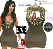 .: COUTURE Embellished Dress :. GH 13