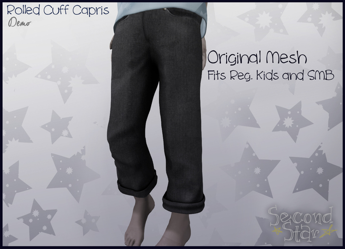 Rolled Cuff Capris - Demo