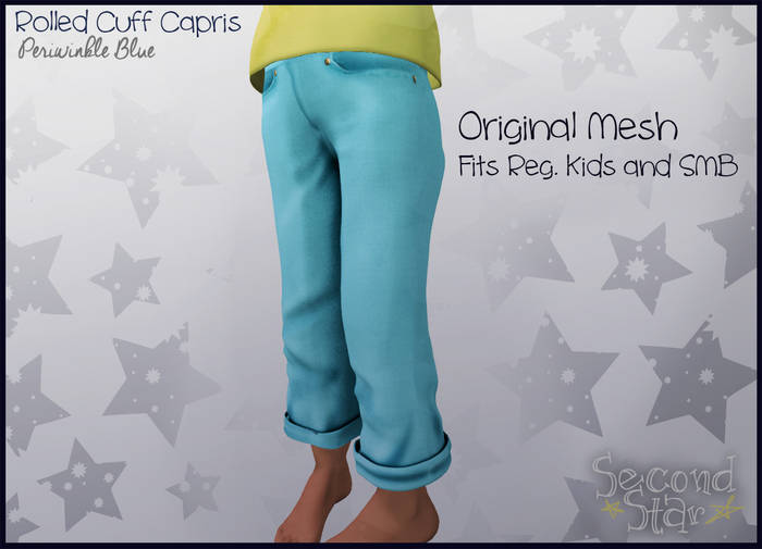 Rolled Cuff Capris - 