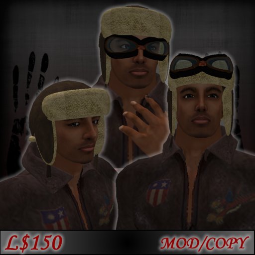 Sheepskin Flying Helmet