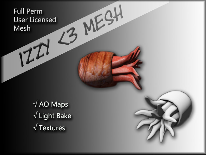 I <3 Mesh - Glam Bunny Ears