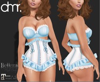 [DR] corset Cute Blue ::Mesh + APP::