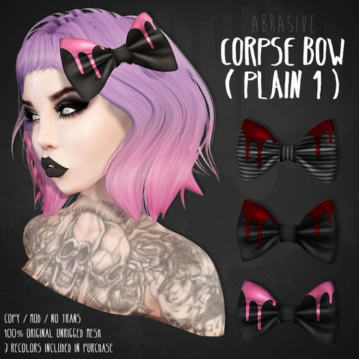 [ abrasive ] Corpse Bow - Plain Pack 1