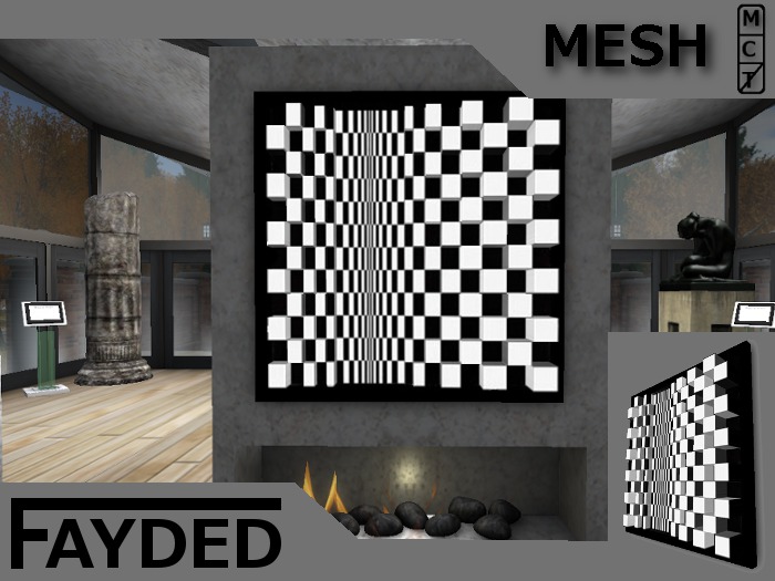 FAYDED - Checkerboard Wall Art [boxed]