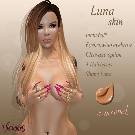 "Vicious" Skin [Luna] Caramel