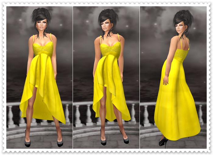 Mesh Spaghetti Dress Linsey Amber