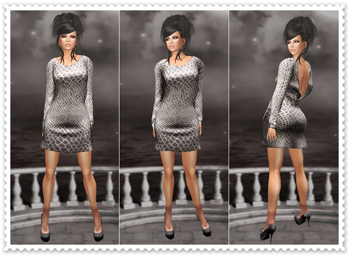 Mesh Mini Dress Mandy Brown