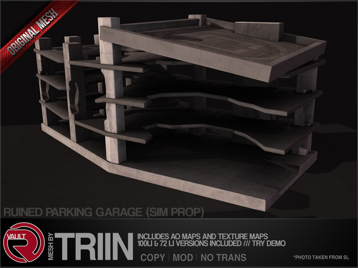 Razor/// Ruined Parking Garage