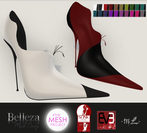 -mL- Fabienne Heels (TMP/Belleza/EVE/Slink) - HUD