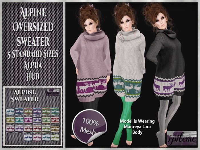 ~i~ Alpine Over-Sized Sweater (Add Me)