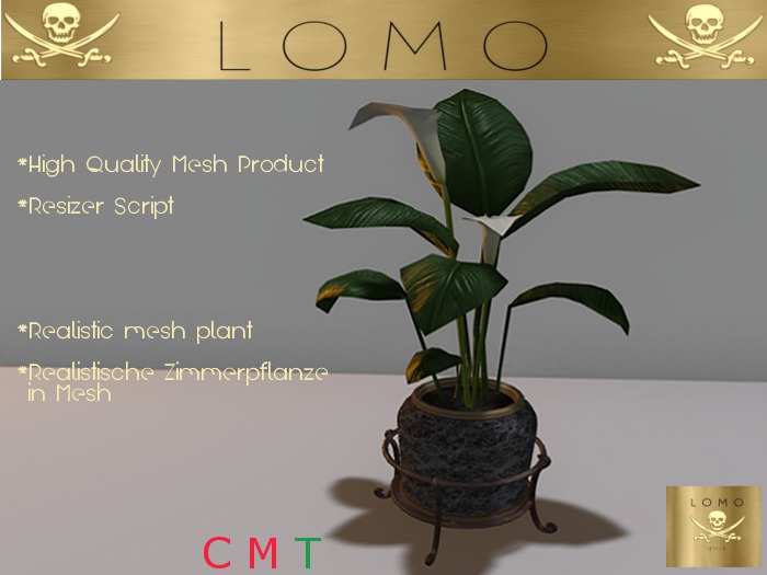 [ IBAN ] Calla Elegance  home & garden DA black