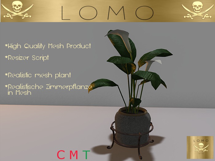 [ IBAN ] Calla Elegance home & garden DA grey