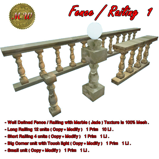 MW Designs - Fence / Railing 1