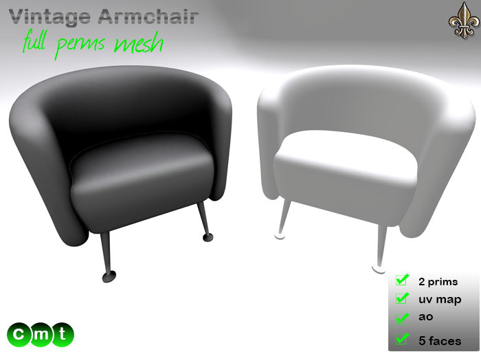 -----LS Inc. Full Perms Vintage Armchair -----