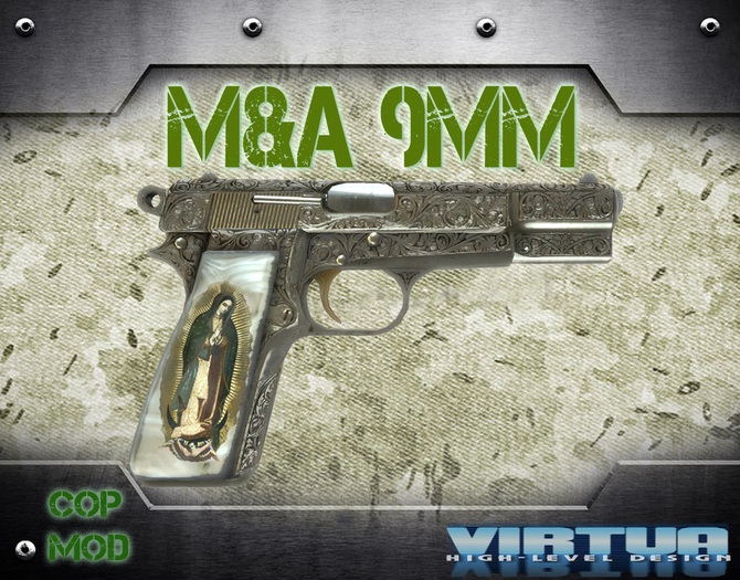 M&A 9mm pistol