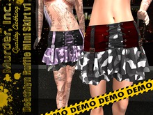 Deathlyn Ruffle Mini Skirt V1 [DEMO]