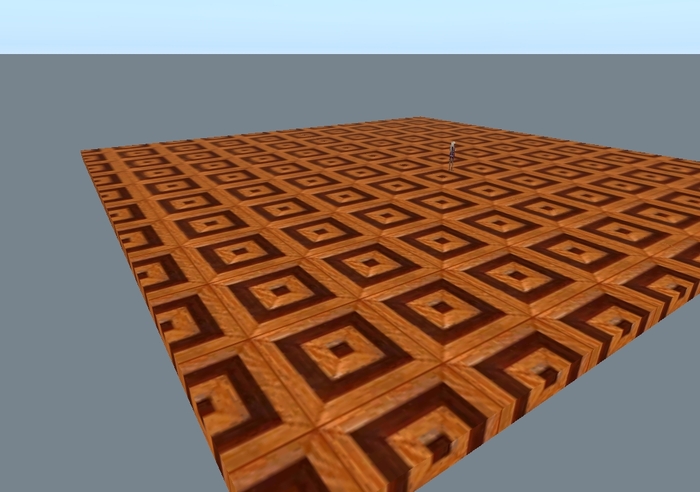 Land / Sky Wood Plattform Large 100mx50m