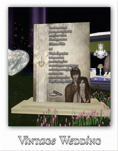 Wedding Invitation "Vintage" by piCS photography