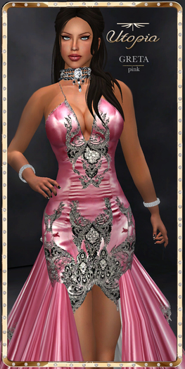 Utopia GRETA pink - Appliers Included!
