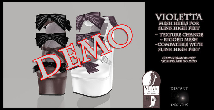 *Deviant Designs* Gigi Shoes (Boxed)