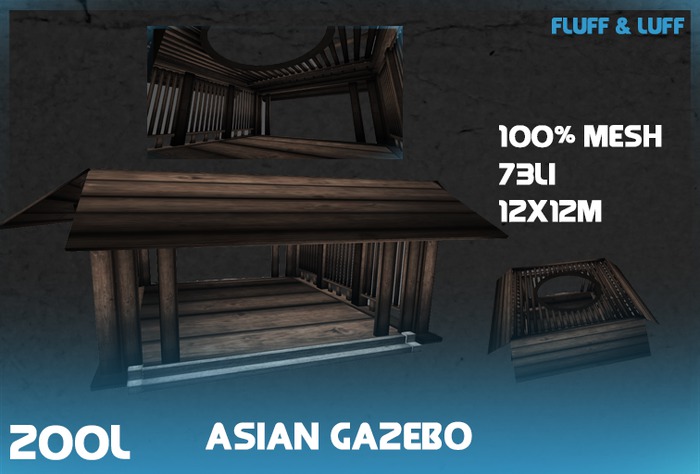 Fluff & Luff - Asian Gazebo