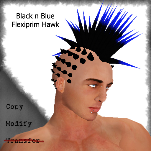 RH-Black n Blue Flexiprim Hawk