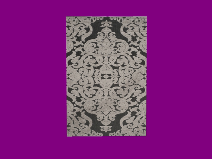 DD-Black Area Rug