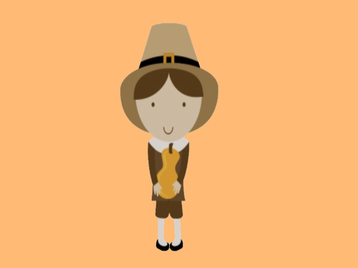 Thanksgiving Pilgrim Boy